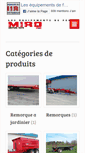 Mobile Screenshot of miroequipement.com